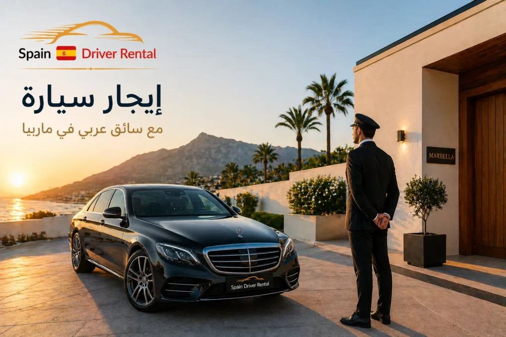 غيجار سيارة مع سائق في ماربيا