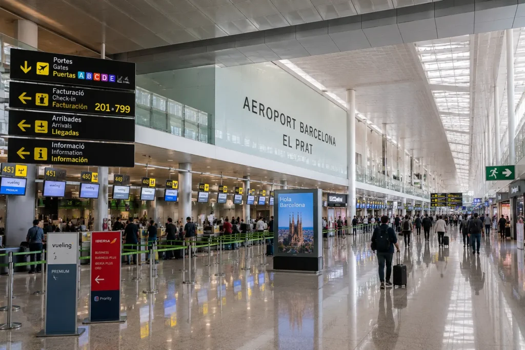 Barcelona airport 2